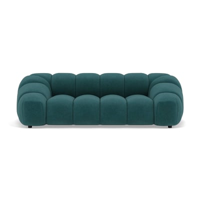 Canapé en velours texturé style contemporain, AVA LISA DESIGN