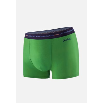Boxer vert en coton bio Redoutable LE SLIP FRANCAIS