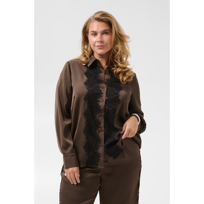 Chemise à manches longues KAFFE CURVE