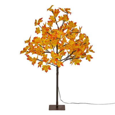 Arbre orange lumineux extérieur 92 LED H90 cm LAVVU FEERIC LIGHTS & CHRISTMAS