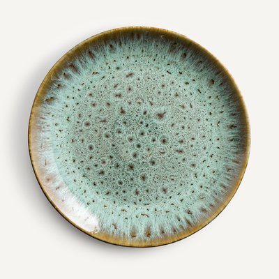 Lot de 4 assiettes plates grès émaillé, Fara AM.PM