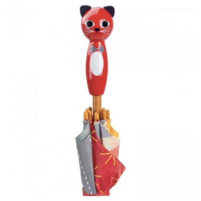 Parapluie Original Chat Ingela P. Arrhenius Protection Amusante Contre la Pluie VILAC