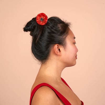 Pince à cheveux COQUELICOT COUCOU SUZETTE