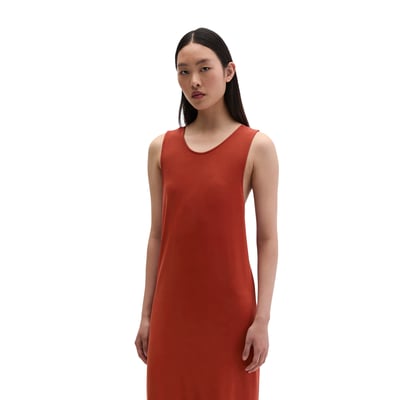 Robe en jersey shaped avec détail de nœuds en LENZING™ ECOVERO™ MARC O'POLO