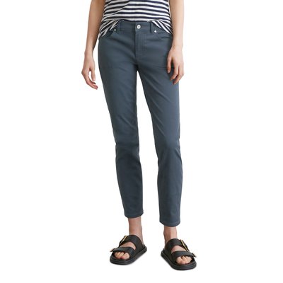 Pantalon modèle Lulea slim cropped en mélange de lyocell et de coton MARC O'POLO