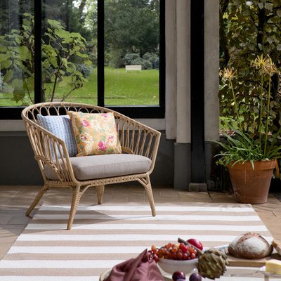 Tapis extérieur kilim fait main rectangle LILLE UN AMOUR DE TAPIS