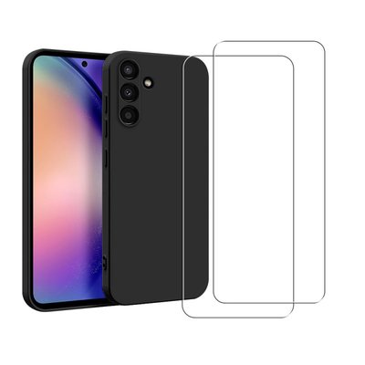 Coque Galaxy A54 antichoc + 2 vitres EVETANE