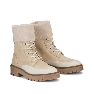 Combat boots en cuir suédé CALVIN KLEIN JEANS