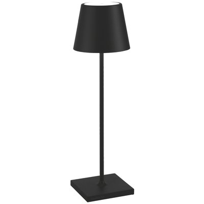 Lampe De Table Nomade - Poldina Pro - Noir ZAFFERANO