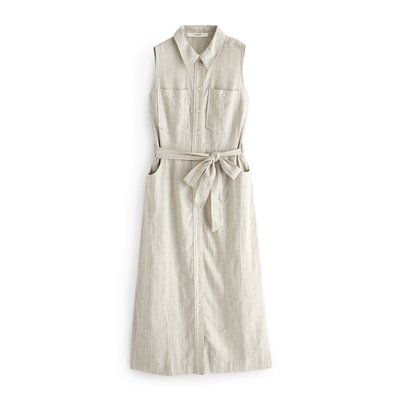 Robe mi-longue sans manches avec poche NEXT