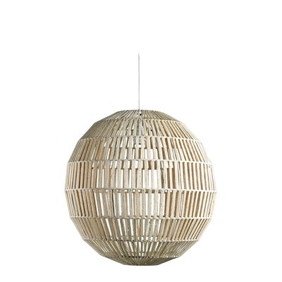 Suspension SPHERE en jute - Petit modèle BLANC D’IVOIRE