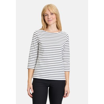 T-shirt à rainures à encolure bateau BETTY BARCLAY