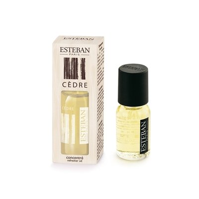 Parfum d'intérieur - Concentré de parfum cèdre 15 ml ESTEBAN