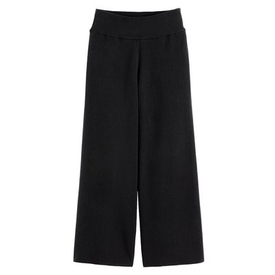 Pantalón ancho de punto tejido ANNE WEYBURN