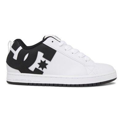 Chaussures en cuir COURT GRAFFIK. DC SHOES