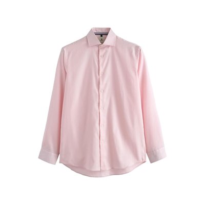 Chemise standard popeline à col italien NEXT