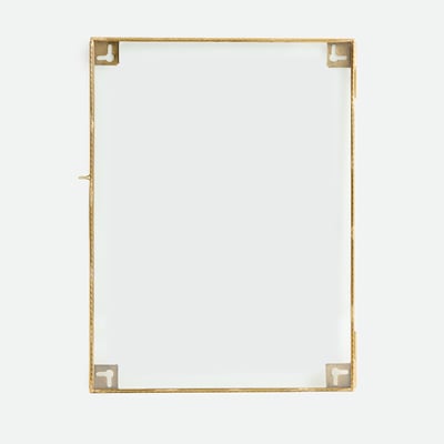 Cadre en laiton, motif piques, 30 x 40 cm, UYOVA LA REDOUTE INTERIEURS