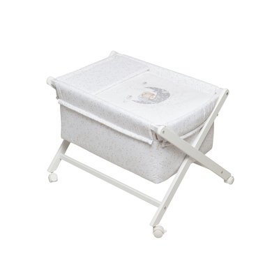 Berceau en Croix- Bear Sleeping - Gris INTERBABY