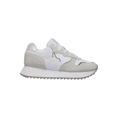 Baskets en suède et tissu technique JET-W. W6YZ
