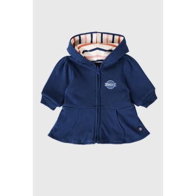 Veste zippée en coton BABY ARMOR-LUX