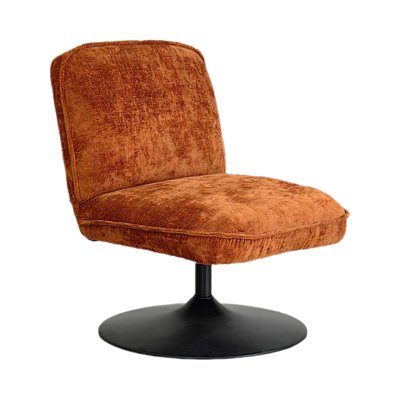 Fauteuil pivotant en velours côtelé pied tulipe- PARBO DRAWER
