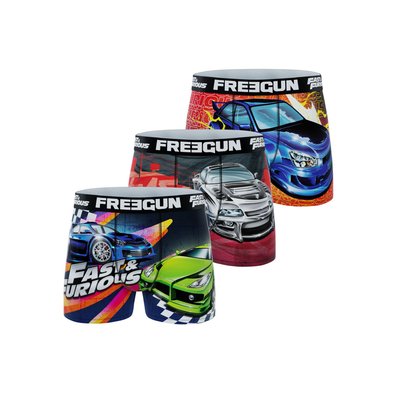 Lot de 3 Boxers Fast and Furious FREEGUN