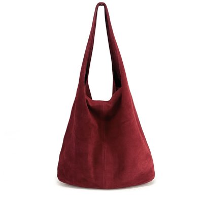 Sac à main en croute de cuir nubuck daim italien EVA OH MY BAG