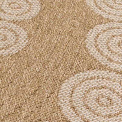 Tapis extérieur tissé kilim rectangle JUTE ART 8 UN AMOUR DE TAPIS