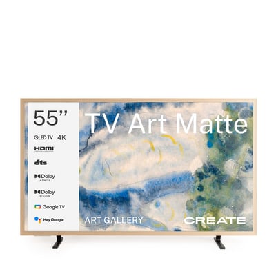 Téléviseur intelligent QLED 4K  TV ART MATTE CREATE