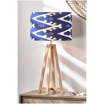 Wood Tapered 4 Post Table Lamp Base SO'HOME