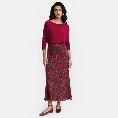 Pull col rond en fine maille LA REDOUTE COLLECTIONS