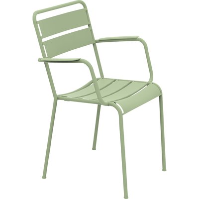 Chaise de jardin avec accoudoirs en acier, TWIST KARE DESIGN