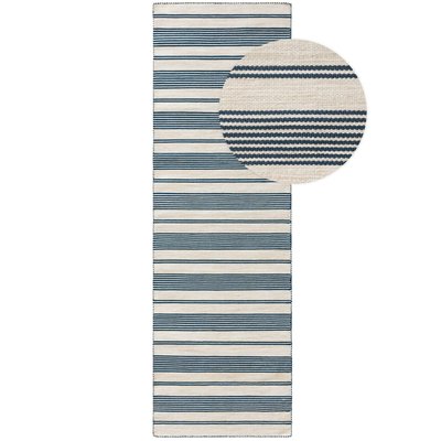 Tapis de couloir d'extérieur & intérieur tissé main RIDA BENUTA 