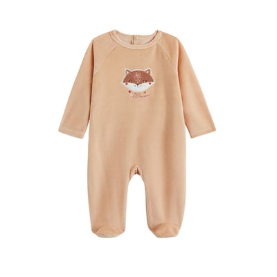 Pyjama bébé en velours Petite Rêveuse PETIT BEGUIN