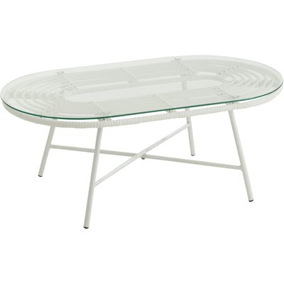 Table de jardin ovale en rotin, Deplaines RECOLLECTION