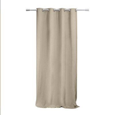 Rideau tamisant en toile unie HOME MAISON