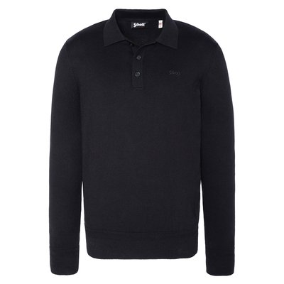 Pull col chemise boutonné SCHOTT