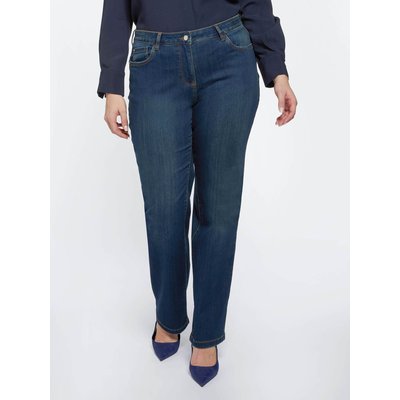 Modèle Smerald en jeans régulier en coton stretch FIORELLA RUBINO