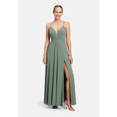 Robe de soirée à fils de fil textile VERA MONT