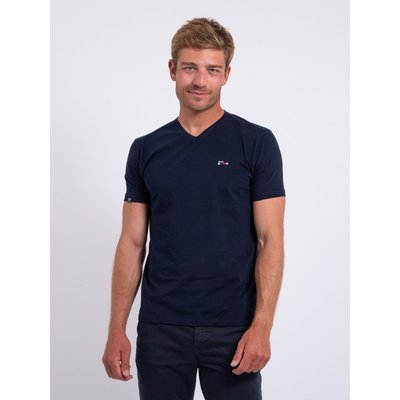 T-shirt Col V Pur Coton Nerij RITCHIE
