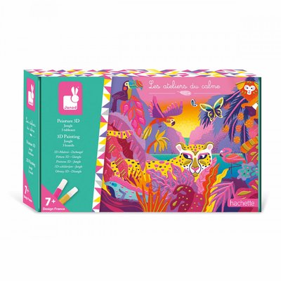 Peinture 3d Jungle JANOD