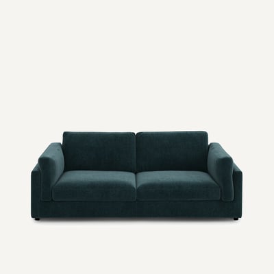 Canapé convertible, en velours chenille, CÉSAR AM.PM