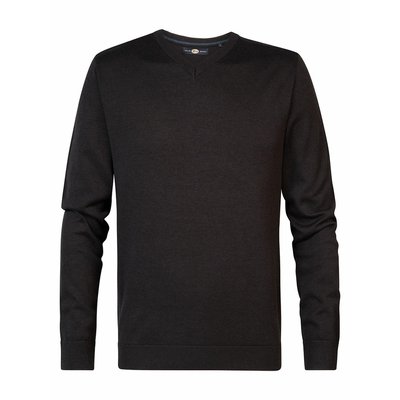 Cotton Mix Jumper with Crew Neck PETROL INDUSTRIES