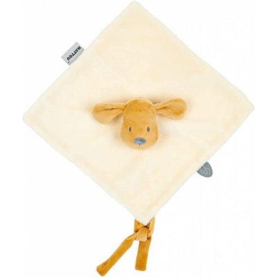 Doudou plat Charlie chien vanille NATTOU