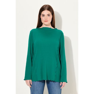T-shirt en jersey bord-côte de coton bio. ULLA POPKEN