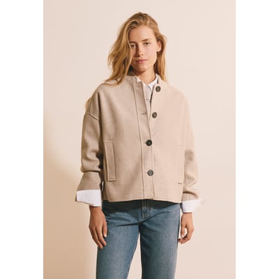 Manteau court boutonné VASCO ETAM