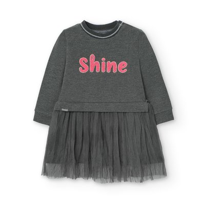 Robe en tulle et manches longues BOBOLI