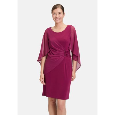 Robe de cocktail à fronce VERA MONT