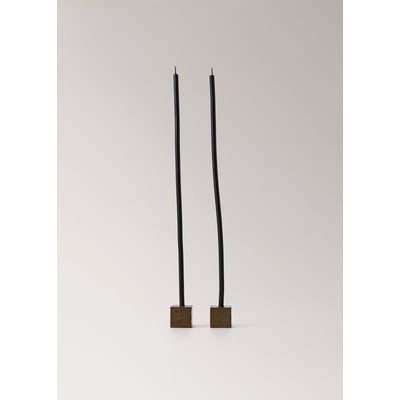 Bougies décoratives, design allongé, détail base 20 pcs MANGO HOME