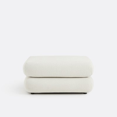 Pouf modulable, tissu relief, HOOVER LA REDOUTE INTERIEURS